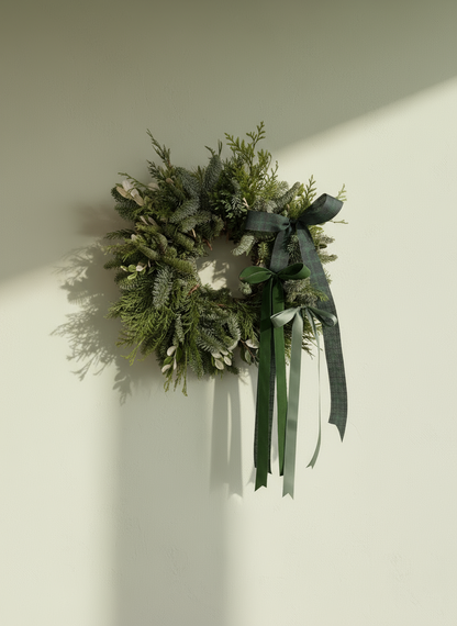 Corona Verde Navidad