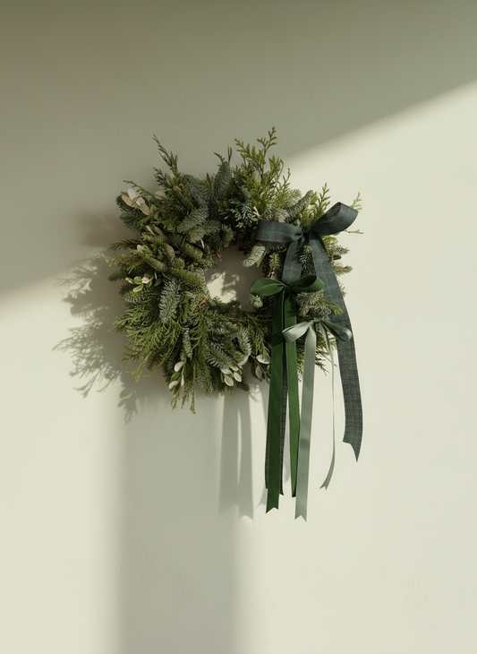 Corona Verde Navidad