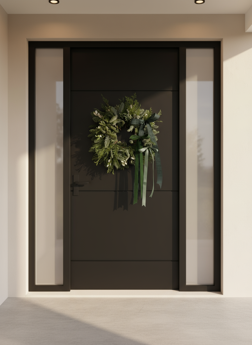 Corona Verde Navidad