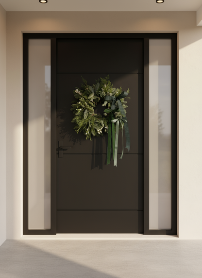 Corona Verde Navidad