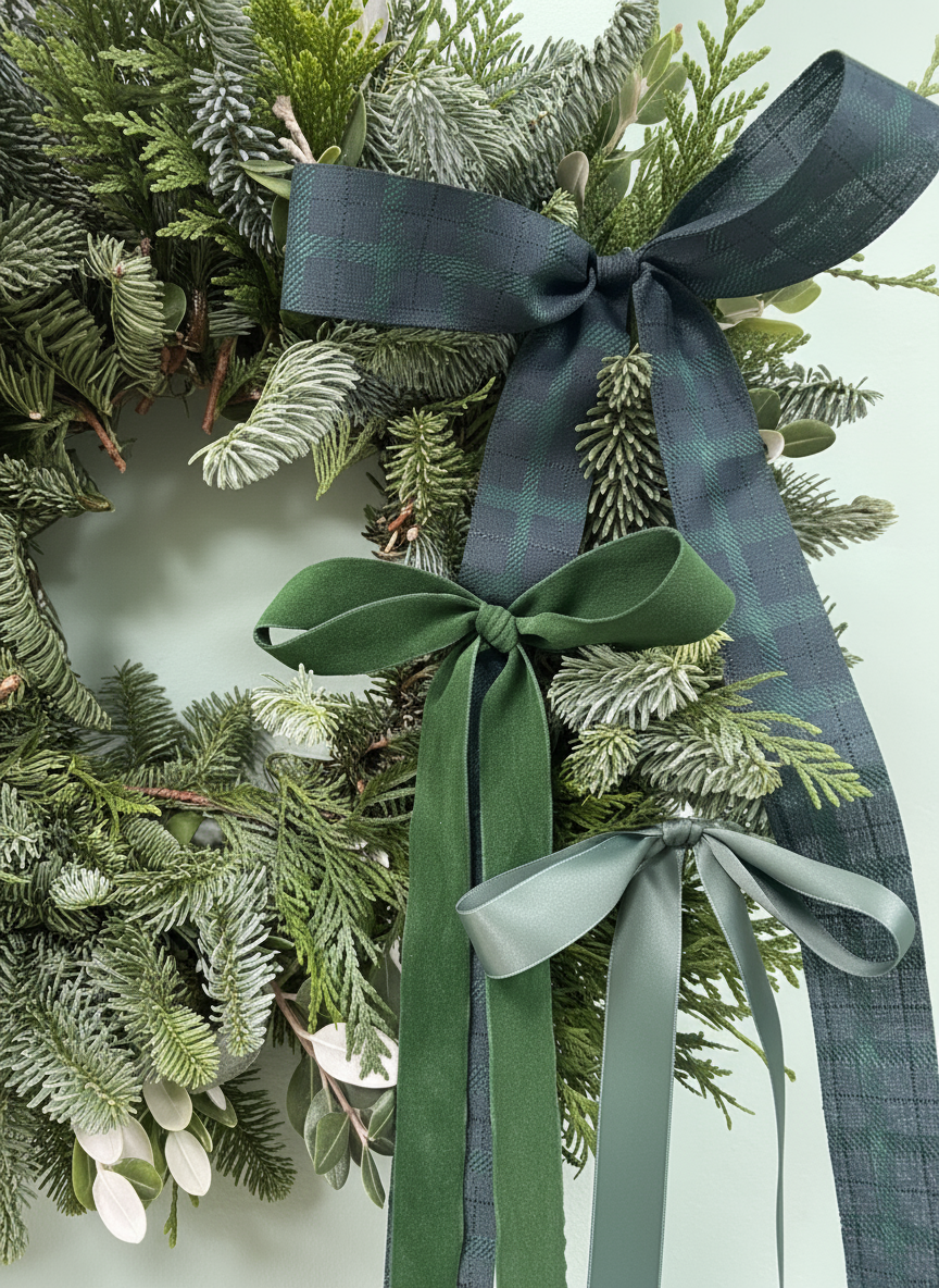 Corona Verde Navidad