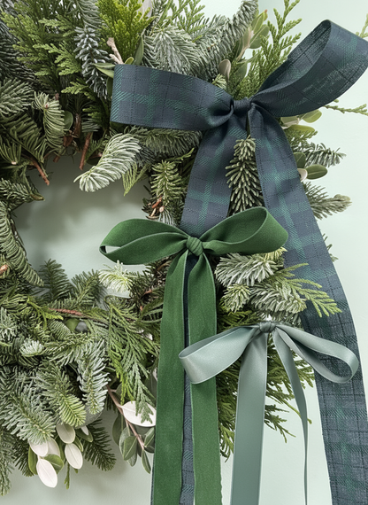 Corona Verde Navidad