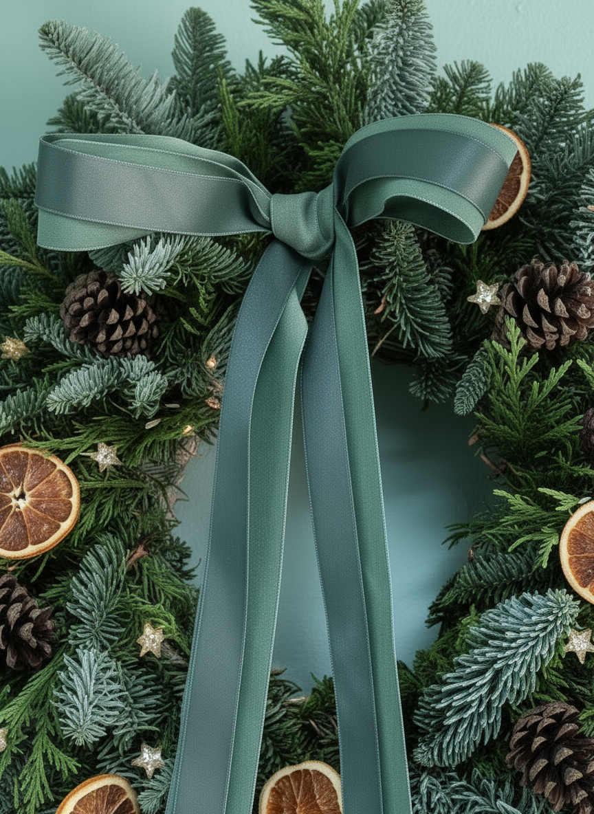 Corona Navideña piña y pomelo